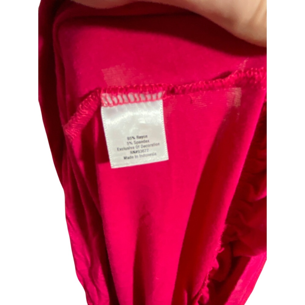 ana A New Approach Pink Crochet Lace Back Surplice Wrap‎ Midi Dress XL - Picture 5 of 6